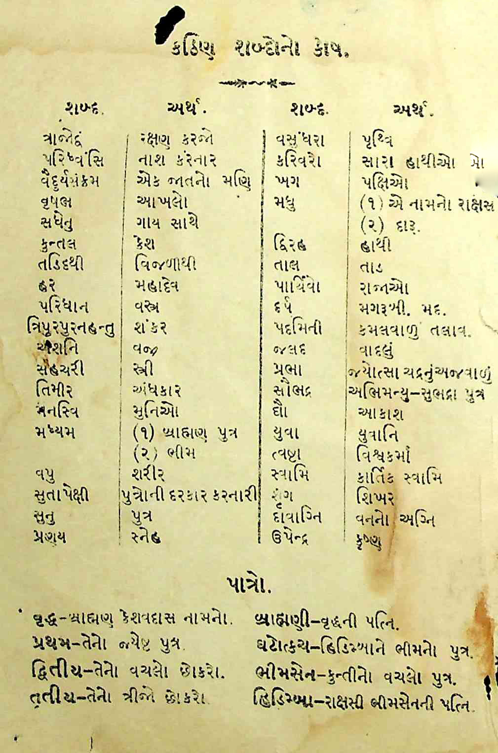 મધ્યમ વ્યાયોગ